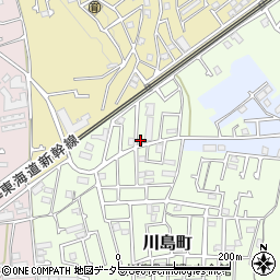 神奈川県横浜市旭区川島町2148-10周辺の地図