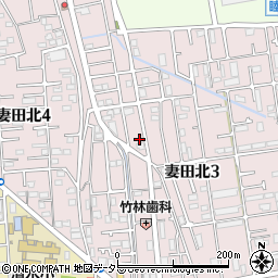 神奈川県厚木市妻田北3丁目22-21周辺の地図