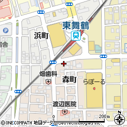 京都府舞鶴市森町13-20周辺の地図