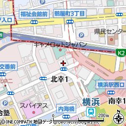 神奈川県横浜市西区北幸1丁目11-11周辺の地図