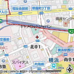 キンコーズ・ジャパン　横浜駅西口店周辺の地図