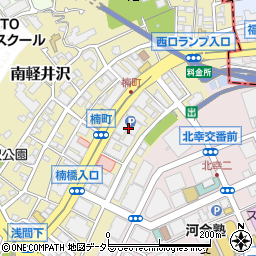 神奈川県横浜市西区楠町4周辺の地図