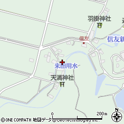 岐阜県美濃加茂市下米田町信友53-1周辺の地図