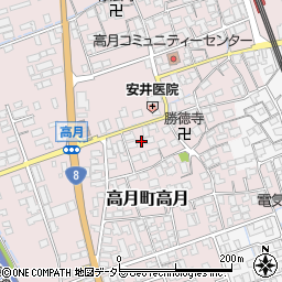 滋賀県長浜市高月町高月142周辺の地図