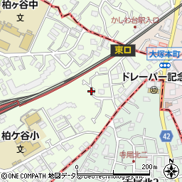 神奈川県海老名市柏ケ谷1112-18周辺の地図