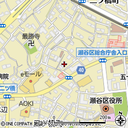 神奈川県横浜市瀬谷区二ツ橋町299周辺の地図
