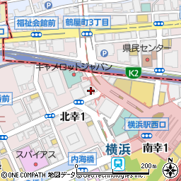 神奈川県横浜市西区北幸1丁目11-7周辺の地図
