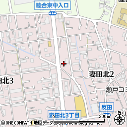 神奈川県厚木市妻田北2丁目14-8周辺の地図