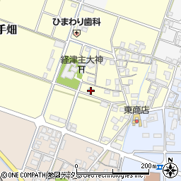 鳥取県倉吉市井手畑117周辺の地図