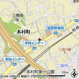 神奈川県横浜市旭区本村町45-4周辺の地図
