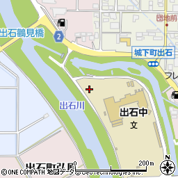 兵庫県豊岡市出石町弘原周辺の地図