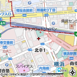 神奈川県横浜市西区北幸1丁目11周辺の地図