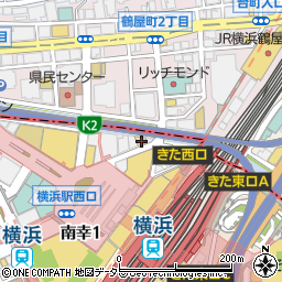 UP横浜2号店周辺の地図