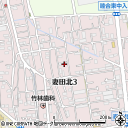 神奈川県厚木市妻田北3丁目19-27周辺の地図