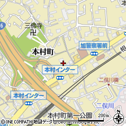 神奈川県横浜市旭区本村町45-17周辺の地図