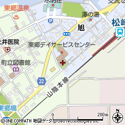 湯梨浜町社会福祉協議会東郷支部周辺の地図