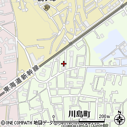 神奈川県横浜市旭区川島町2148-23周辺の地図