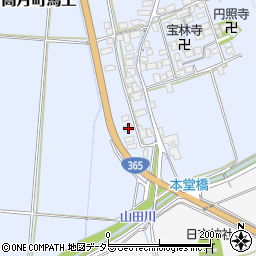 滋賀県長浜市高月町馬上2356周辺の地図