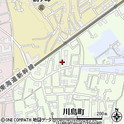 神奈川県横浜市旭区川島町2148-13周辺の地図