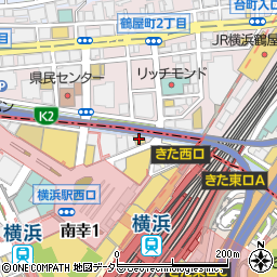 ＩＮＢ横浜西口ビル周辺の地図
