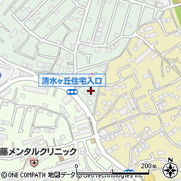 神奈川県横浜市旭区中沢1丁目1周辺の地図