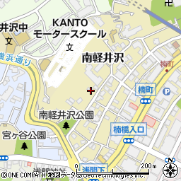 神奈川県横浜市西区南軽井沢15-17周辺の地図