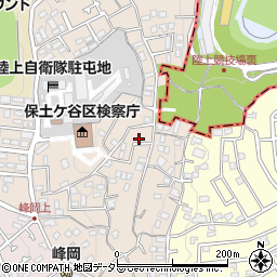 神奈川県横浜市保土ケ谷区岡沢町236-20周辺の地図