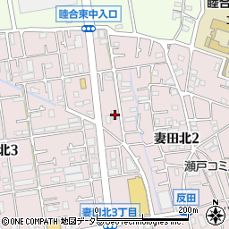 神奈川県厚木市妻田北2丁目14-41周辺の地図