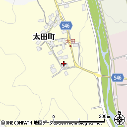 滋賀県長浜市太田町131-1周辺の地図