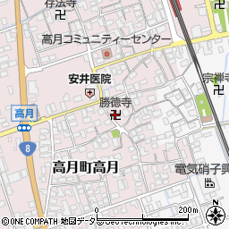 勝徳寺周辺の地図