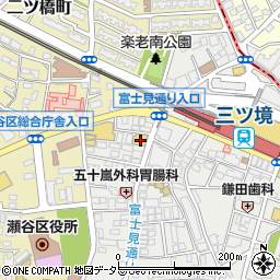 神奈川県横浜市瀬谷区三ツ境107-1周辺の地図