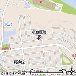 桜台医院周辺の地図