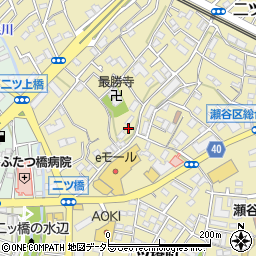 神奈川県横浜市瀬谷区二ツ橋町336周辺の地図