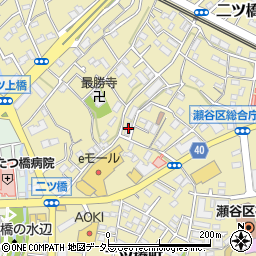 神奈川県横浜市瀬谷区二ツ橋町4762周辺の地図