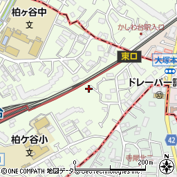 神奈川県海老名市柏ケ谷1112-9周辺の地図