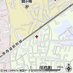 神奈川県横浜市旭区川島町2148-25周辺の地図