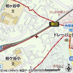 神奈川県海老名市柏ケ谷1112-19周辺の地図
