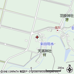 岐阜県美濃加茂市下米田町信友68-3周辺の地図