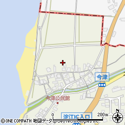 鳥取県米子市淀江町今津周辺の地図