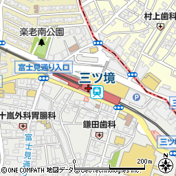 神奈川県横浜市瀬谷区三ツ境4周辺の地図