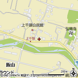 神奈川県厚木市飯山431-1周辺の地図