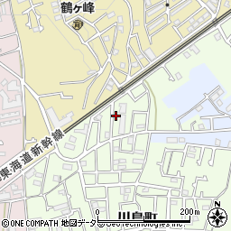 神奈川県横浜市旭区川島町2148-15周辺の地図