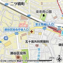 神奈川日産三ツ境店周辺の地図