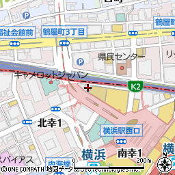 加藤薬局　横浜駅西口店周辺の地図