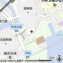 横浜市役所経済局　中央卸売市場本場運営調整課施設係周辺の地図