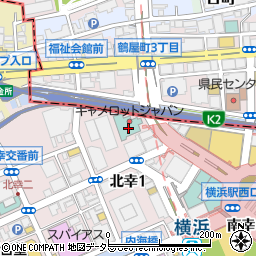 神奈川県横浜市西区北幸1丁目11-3周辺の地図