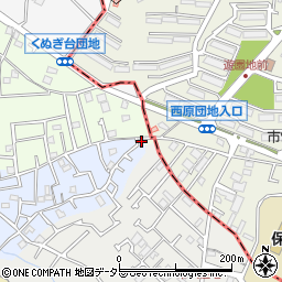 神奈川県横浜市旭区三反田町194周辺の地図
