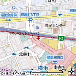 ケイ・ウノ横浜本店周辺の地図