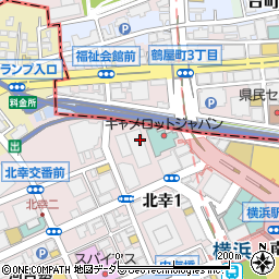 マザーズハローワーク横浜周辺の地図