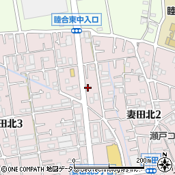 神奈川県厚木市妻田北2丁目14-11周辺の地図